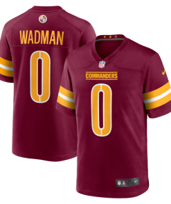 Colby Wadman Washington Commanders Nike  Game Jersey - Burgundy