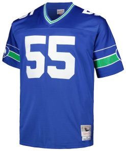 Alternative view of Brian Bosworth Seattle Seahawks Big & Tall 1987 Legacy Retired Player Jersey - Royal