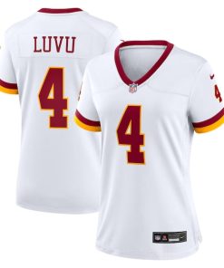 Frankie Luvu Washington Commanders Nike Women's Game Super Bowl Era Jersey - White