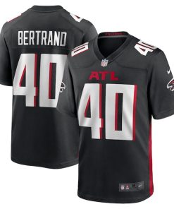 JD Bertrand Atlanta Falcons Nike Team Game Jersey -  Black