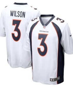 Russell Wilson Denver Broncos Nike Youth Game Jersey - White/Navy/Orange