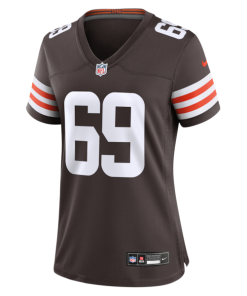 Alternative view of Tyre Phillips Cleveland Browns Nike Women's Team Game Jersey -  Brown