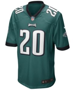Alternative view of Brian Dawkins Philadelphia Eagles Nike Game Retired Player Jersey - Midnight Green