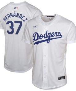 Teoscar Hernandez Los Angeles Dodgers Nike Youth Home Player Game Jersey - White