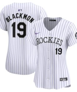 Charlie Blackmon Colorado Rockies Nike Women's Home Limited Player Jersey - White
