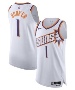 Alternative view of Devin Booker Phoenix Suns Nike Authentic Jersey - Association Edition - White