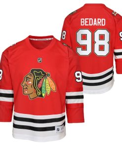 Connor Bedard Chicago Blackhawks Infant Home Centennial Replica Jersey - Red