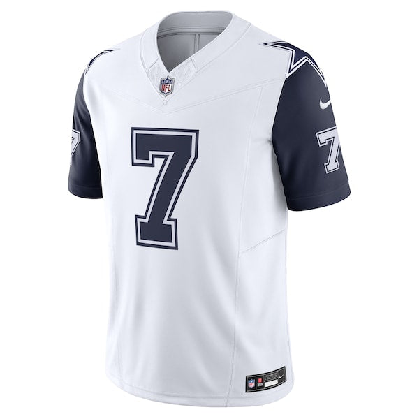 Trevon Diggs Dallas Cowboys Nike Vapor F.U.S.E. Limited Jersey - White/Navy - Image 3