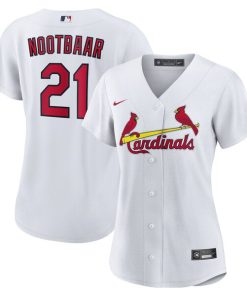 Lars Nootbaar St. Louis Cardinals Nike Women's Home Replica Jersey - White