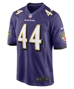Alternative view of Marlon Humphrey Baltimore Ravens Nike Game Team Jersey - Purple