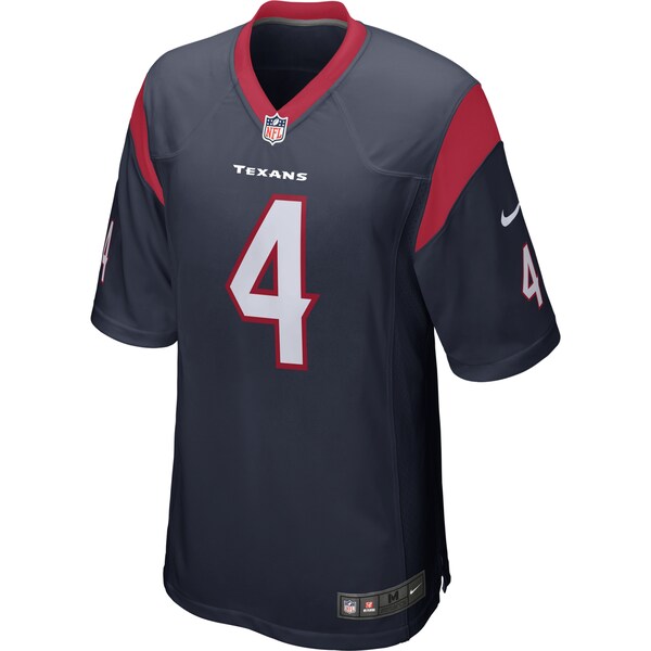 Deshaun Watson Houston Texans Nike Game Jersey - Navy - Image 2