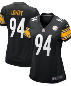 Dean Lowry Pittsburgh Steelers Nike Women's  Game Jersey -  Black