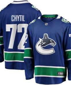 Filip Chytil Vancouver Canucks  Home Breakaway Jersey - Blue