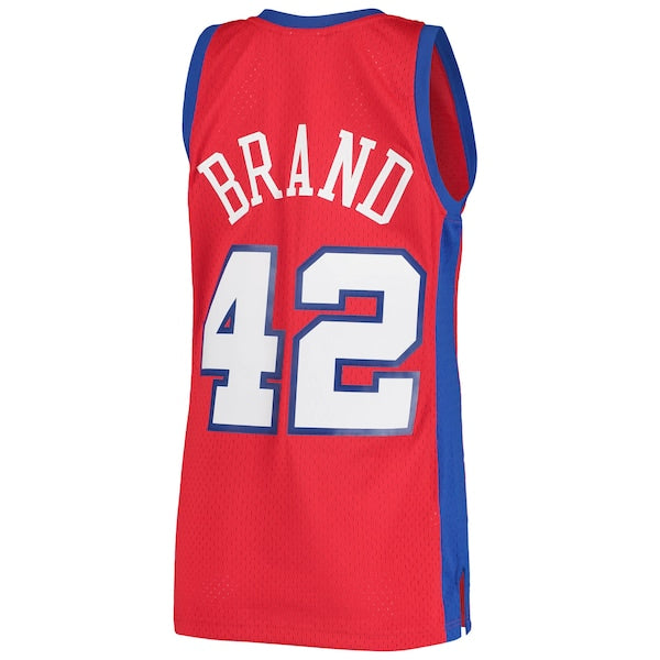 Elton Brand LA Clippers Hardwood Classics Swingman Jersey - Red - Image 3