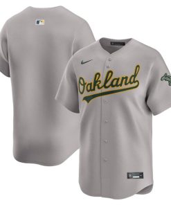Oakland Athletics Nike Away Limited Jersey - Gray