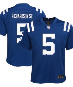Anthony Richardson Sr. Indianapolis Colts Nike Youth Team Game Jersey - Royal