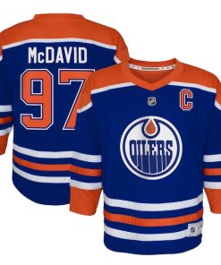 Connor McDavid Edmonton Oilers Preschool Home Replica Player Jersey - Royal