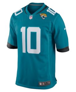 Alternative view of Mac Jones Jacksonville Jaguars Nike Team Game Jersey -  Teal