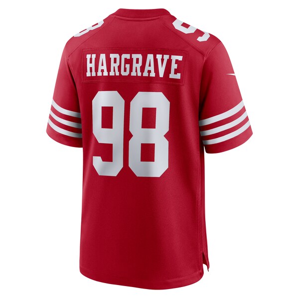 Javon Hargrave San Francisco 49ers Nike Game Player Jersey - Scarlet - Image 3