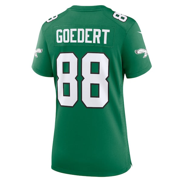 Dallas Goedert Philadelphia Eagles Nike Women's Alternate Game Jersey - Kelly Green - Image 3