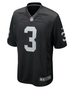 Alternative view of DeAndre Carter Las Vegas Raiders Nike Game Player Jersey - Black