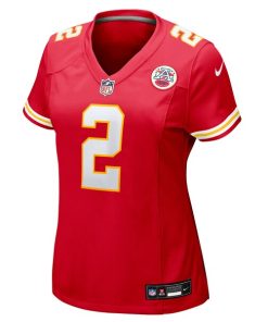 Alternative view of Tyquan Thornton Kansas City Chiefs Nike Women's Team Game Jersey -  Red