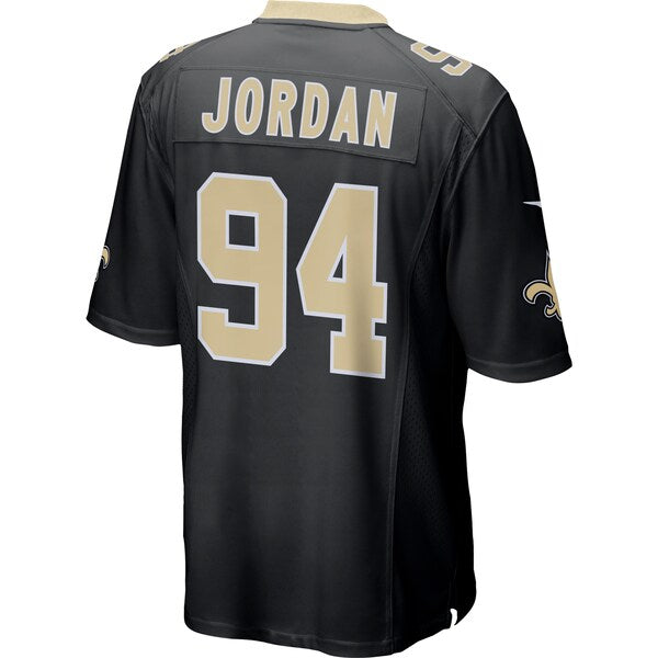 Cameron Jordan New Orleans Saints Nike Game Jersey - Black/White - Image 4