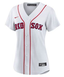 Alternative view of David Ortiz Boston Red Sox Nike Women's Home Replica Jersey  - White