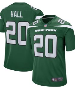 Breece Hall New York Jets Nike 2022 NFL Draft Pick Player Game Jersey - Gotham Green