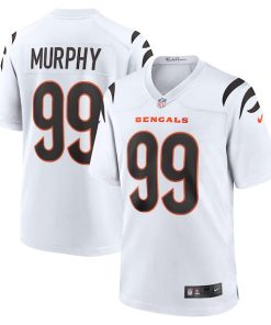Myles Murphy Cincinnati Bengals Nike Team Game Jersey - White/Orange