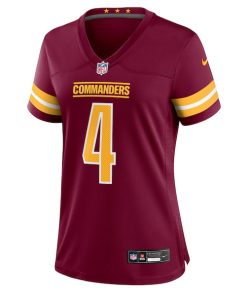 Alternative view of Frankie Luvu Washington Commanders Nike Women's  Game Jersey -  Burgundy