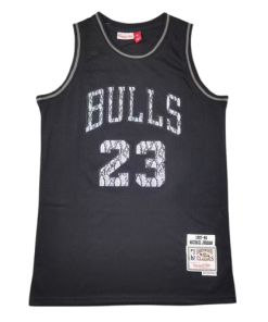 Michael Jordan Chicago Bulls 1997/98 Harwood Classic Throwback Jersey - Black