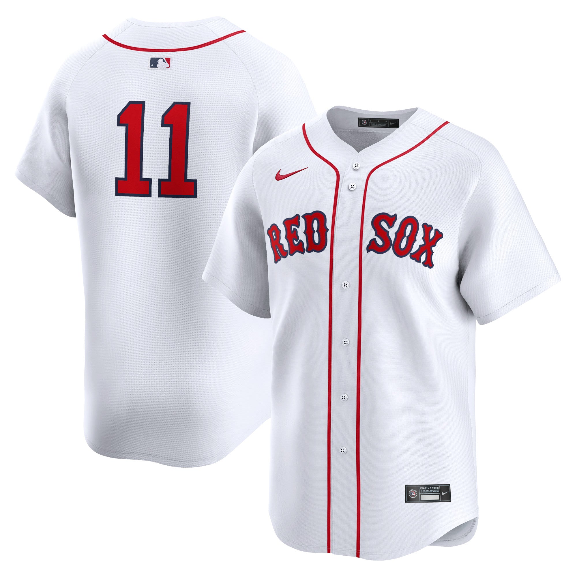 Rafael Devers Boston Red Sox Nike Away Limited Player Jersey - Gray/White - Image 5