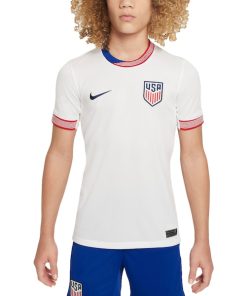 USMNT Nike Youth 2024 Home Replica Jersey - White