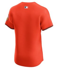 Alternative view of Baltimore Orioles Nike Alternate 2  Elite Jersey - Orange/White/Black