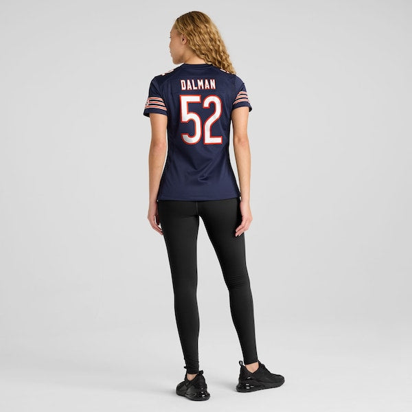 Drew Dalman Chicago Bears Nike Women's Team Game Jersey - Navy - Image 5