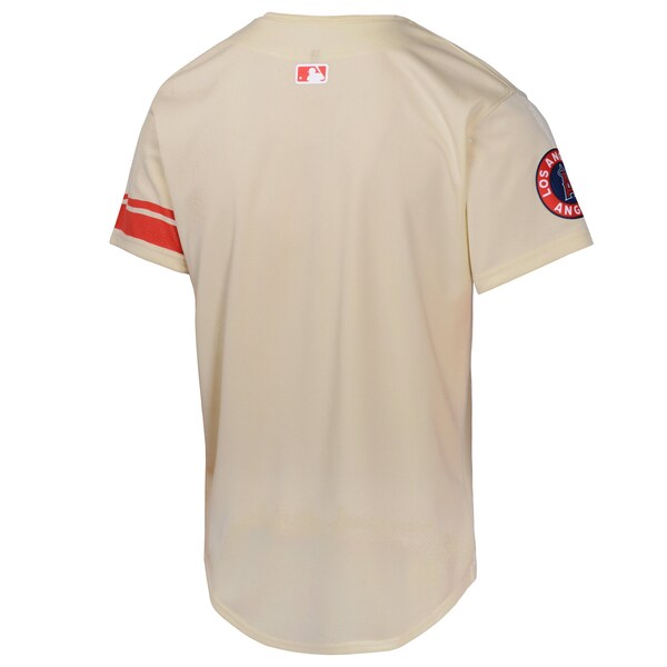 Los Angeles Angels Nike Youth City Connect Limited Jersey - Cream - Image 3