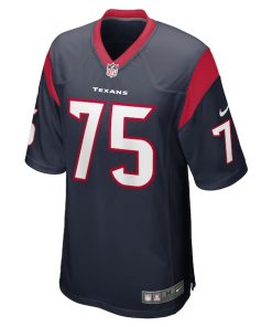 Alternative view of Adedayo Odeleye Houston Texans Nike Game Player Jersey - Navy