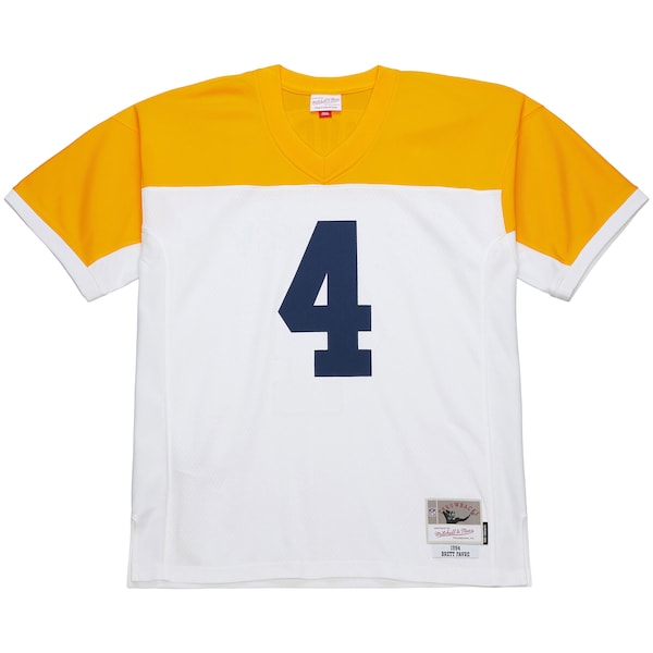 Brett Favre Green Bay Packers 1994 Legacy Replica Jersey - White - Image 2