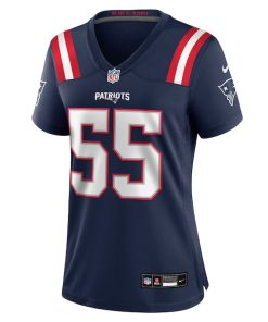 Alternative view of Marcus Bryant New England Patriots Nike Women's Team Game Jersey -  Navy