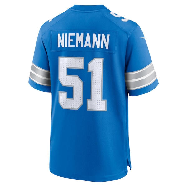 Ben Niemann Detroit Lions Nike Team Game Jersey - Blue - Image 3