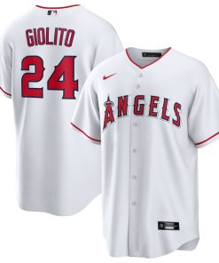 Lucas Giolito Los Angeles Angels Nike Home Replica Player Jersey - White