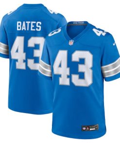 Jake Bates Detroit Lions Nike Team Game Jersey -  Blue