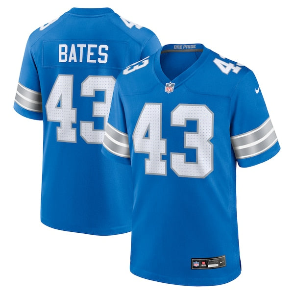 Jake Bates Detroit Lions Nike Team Game Jersey - Blue