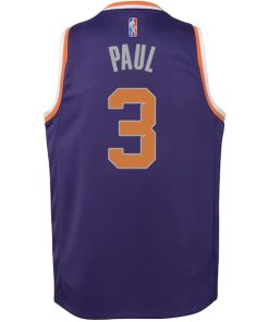 Alternative view of Chris Paul Phoenix Suns Nike Youth 2021/22 Diamond Swingman Jersey - Icon Edition - Purple
