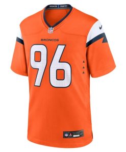Alternative view of Eyioma Uwazurike Denver Broncos Nike Team Game Jersey -  Orange