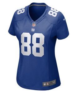 Alternative view of Jaydon Mickens New York Giants Nike Women's Team Game Jersey - Royal