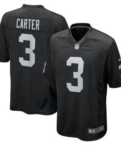 DeAndre Carter Las Vegas Raiders Nike Game Player Jersey - Black