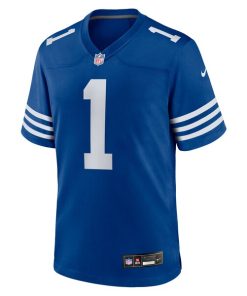 Alternative view of Ahmad Sauce Gardner Indianapolis Colts Nike Alternate  Game Jersey -  Royal