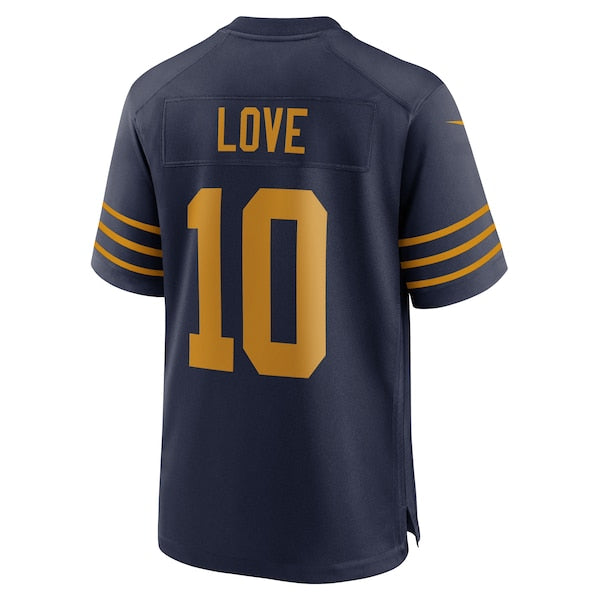 Jordan Love Green Bay Packers Nike The 1923 Classic Game Jersey - Navy/White/Green - Image 4